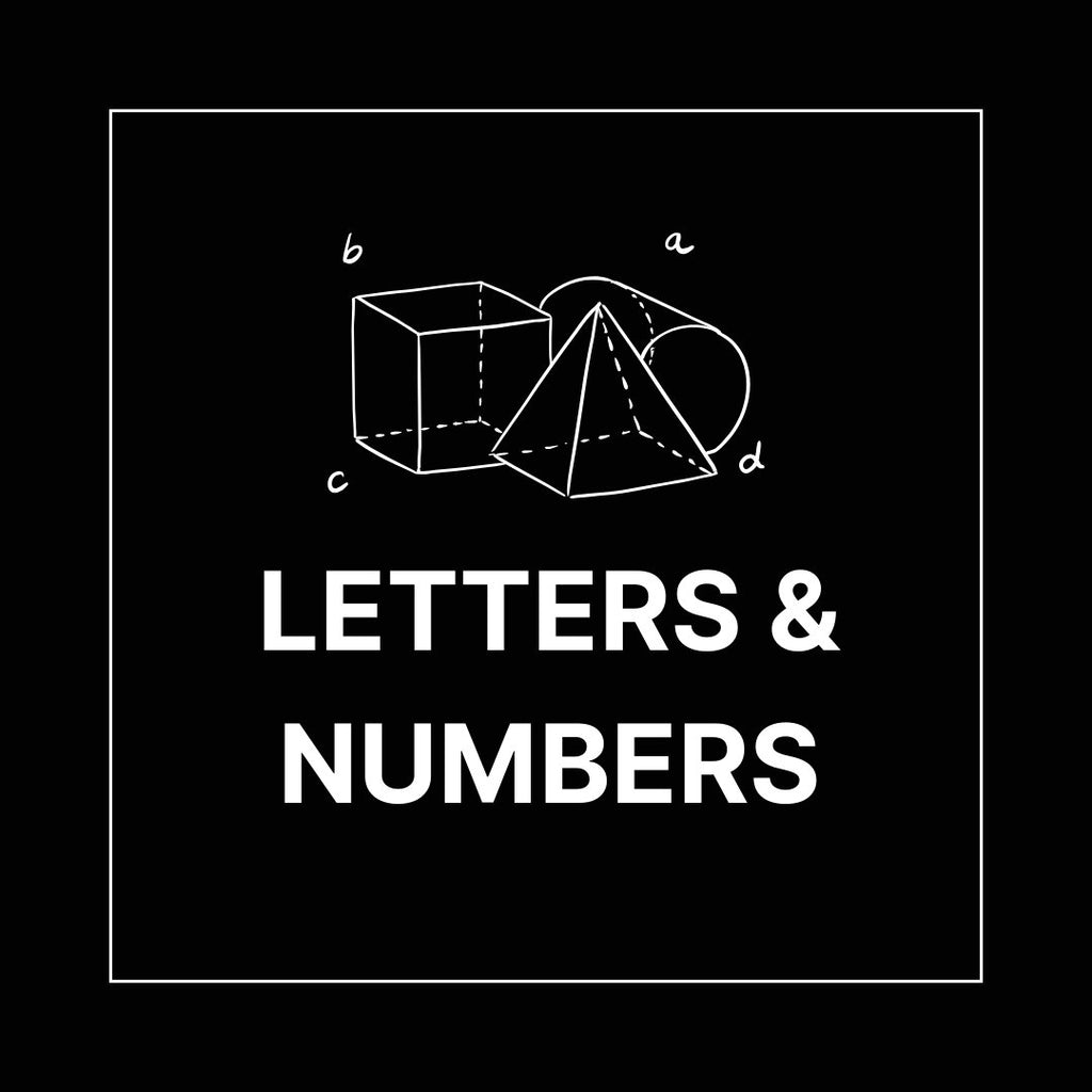 LETTERS & NUMBERS - Yard Card Signs by JYS International