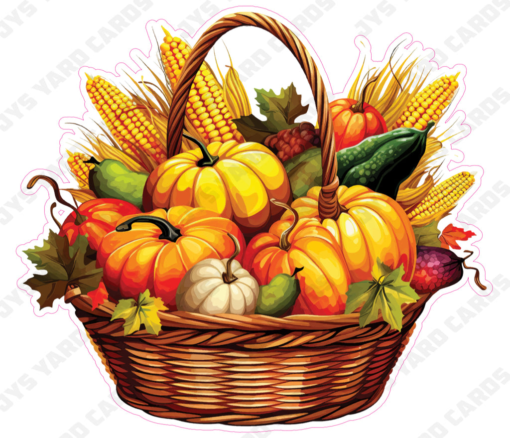 FALL PUMPKINS 3 - Yard Card Signs by JYS International