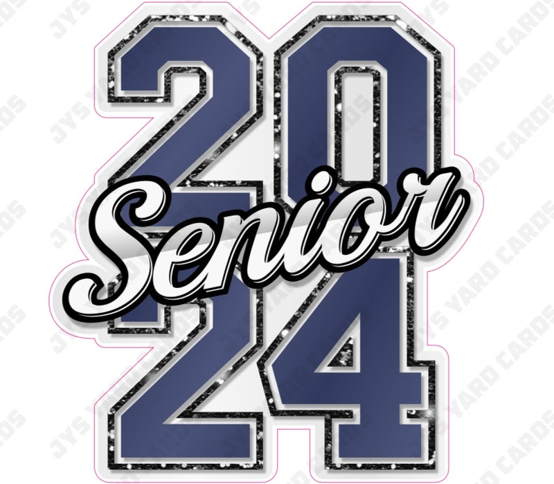 2024 Senior Keepsake: Pick Your Colors - Yard Card Signs by JYS International