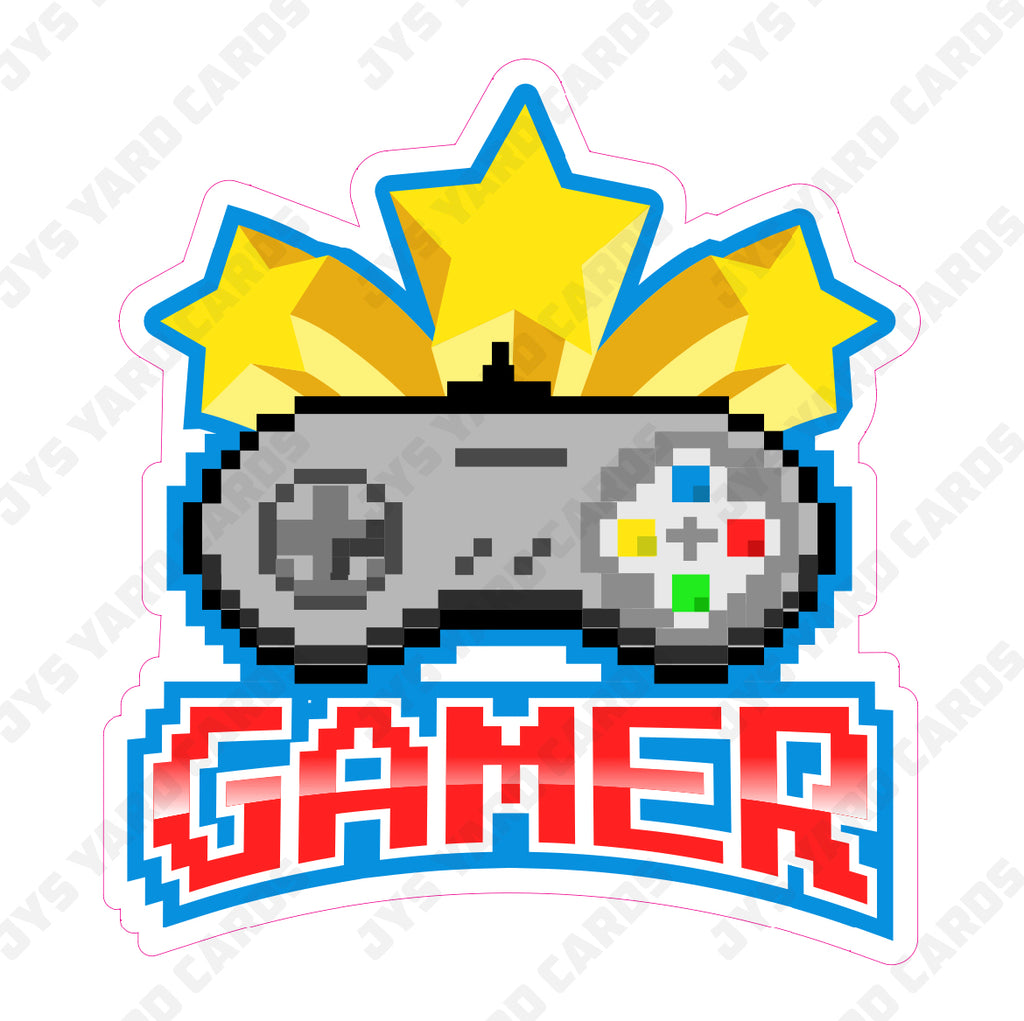 GAMER SIGN - Yard Card Signs by JYS International