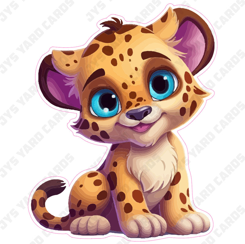 CHEETAH - Yard Card Signs by JYS International