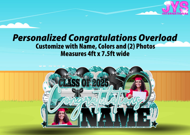 PERSONALIZED GRAD EZ FOLD: 2 SIZE OPTIONS