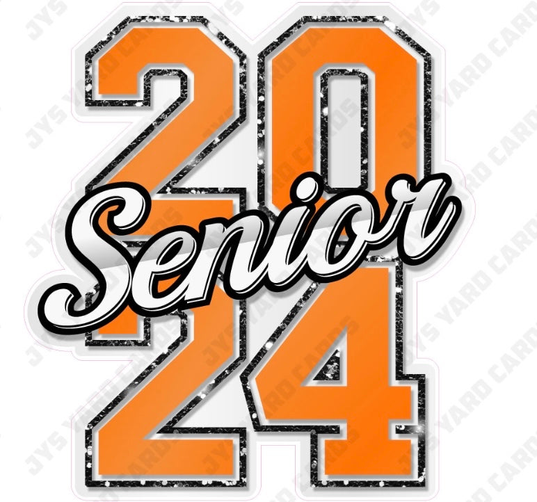 2024 Senior Keepsake: Pick Your Colors - Yard Card Signs by JYS International