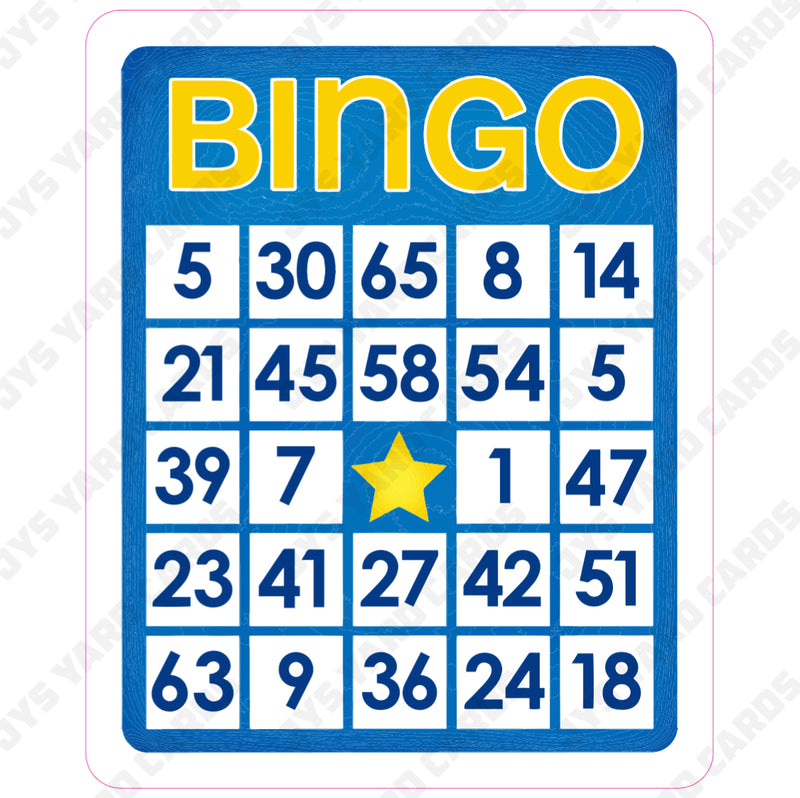 BINGO - Yard Card Signs by JYS International