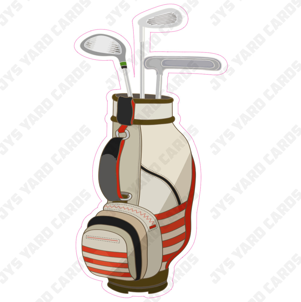 GOLF BAG - Yard Card Signs by JYS International