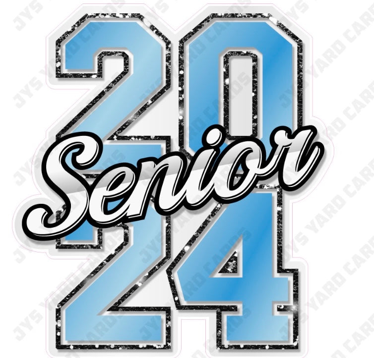 2024 Senior Keepsake: Pick Your Colors - Yard Card Signs by JYS International