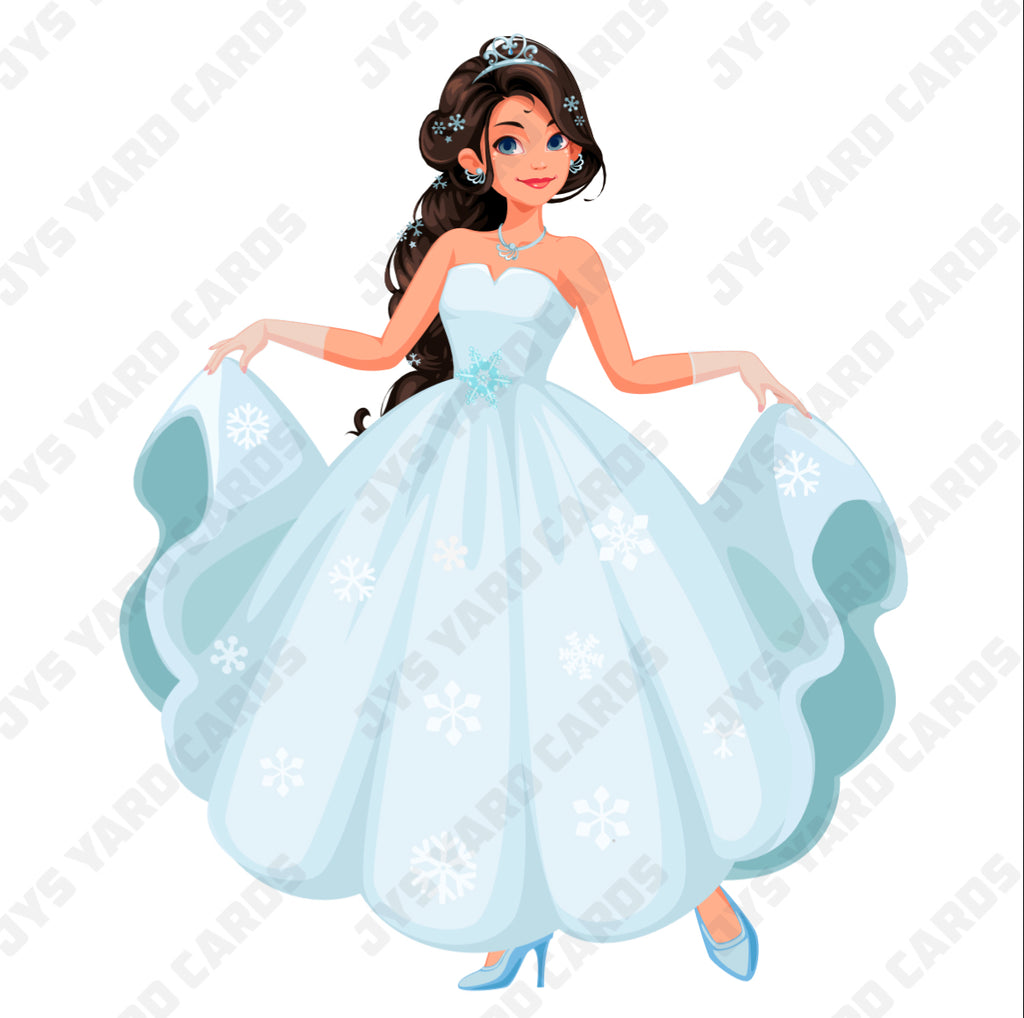 SNOW PRINCESS - Yard Card Signs by JYS International