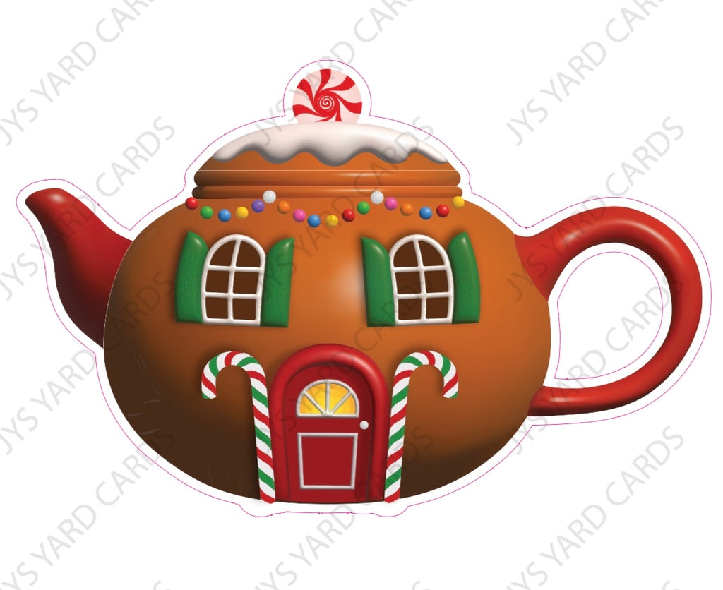 Gingerbread House 4 - Yard Card Signs by JYS International