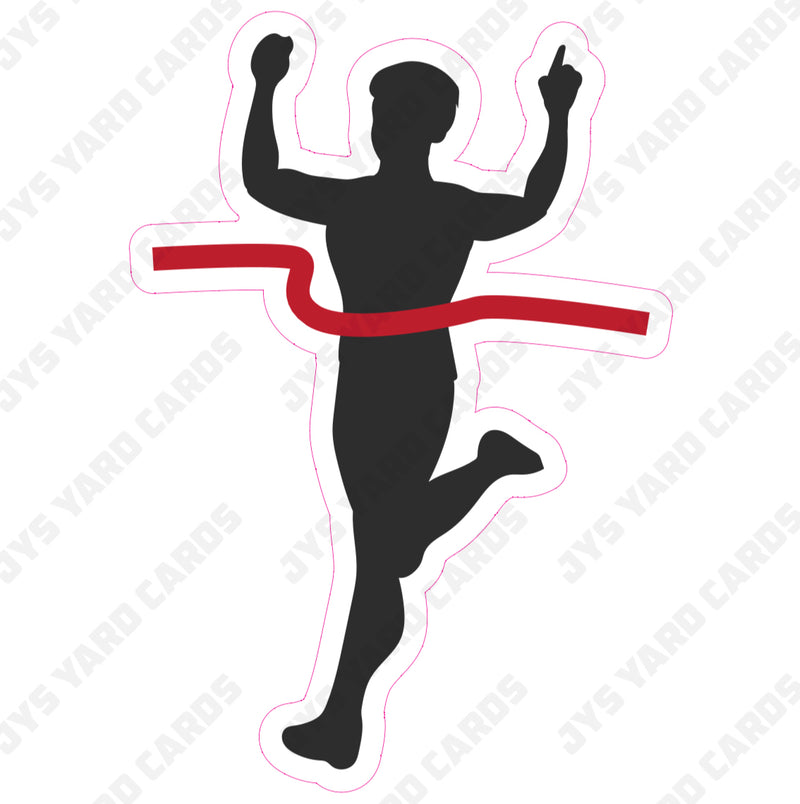 RUNNER MAN - Yard Card Signs by JYS International