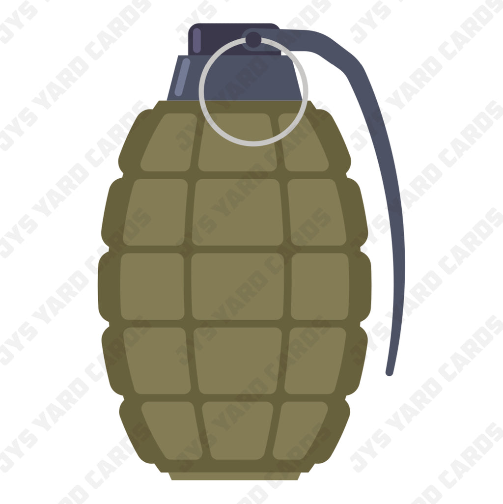 GRENADE - Yard Card Signs by JYS International