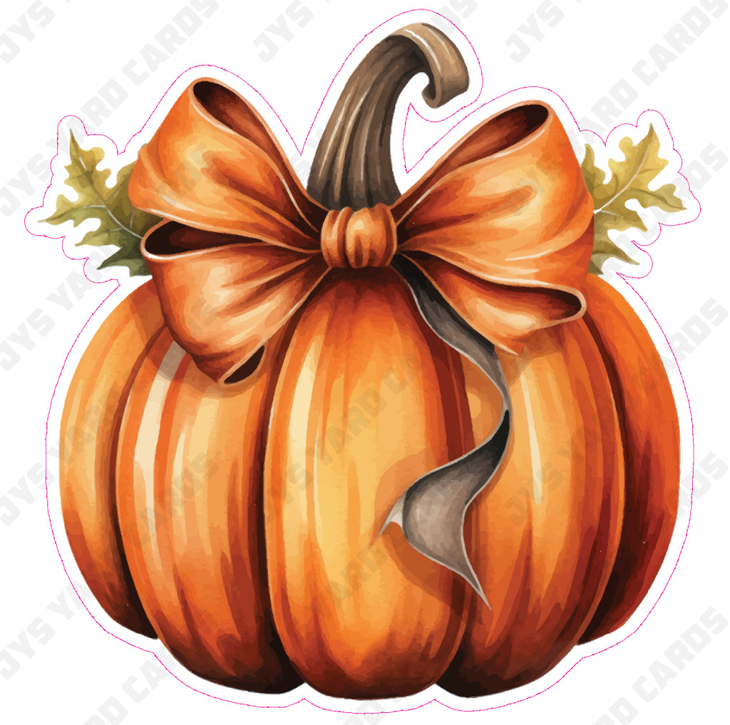 PUMPKIN 1 - Yard Card Signs by JYS International