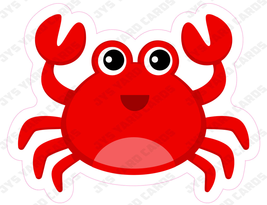 CRAB - Yard Card Signs by JYS International