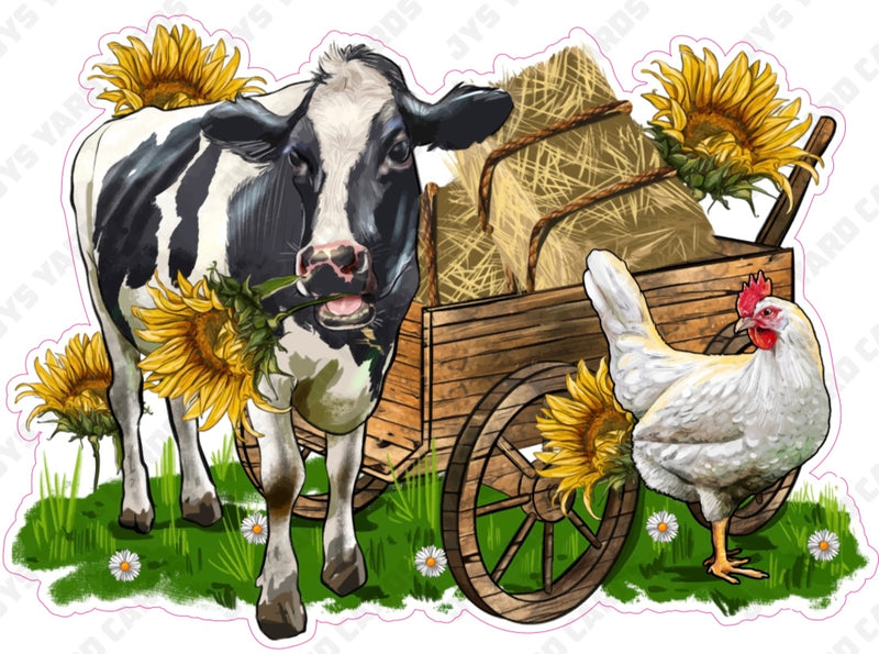 FARM ANIMALS - Yard Card Signs by JYS International