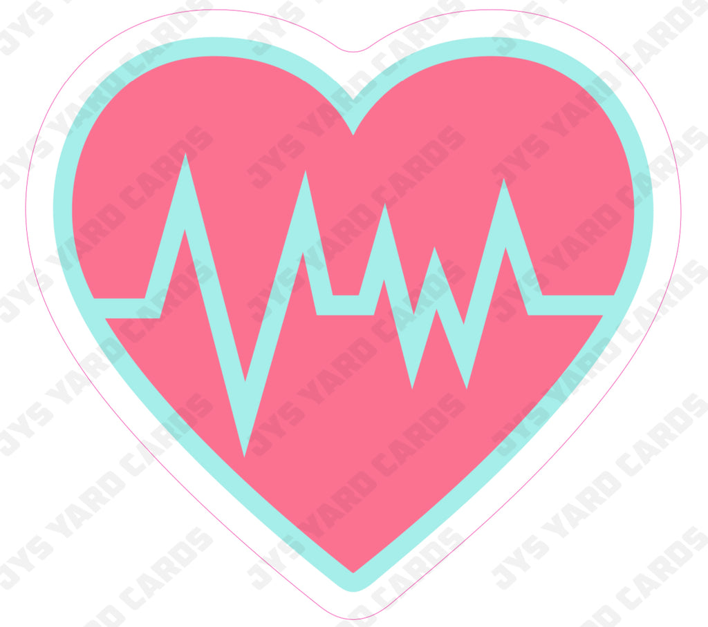 HEART PULSE - Yard Card Signs by JYS International