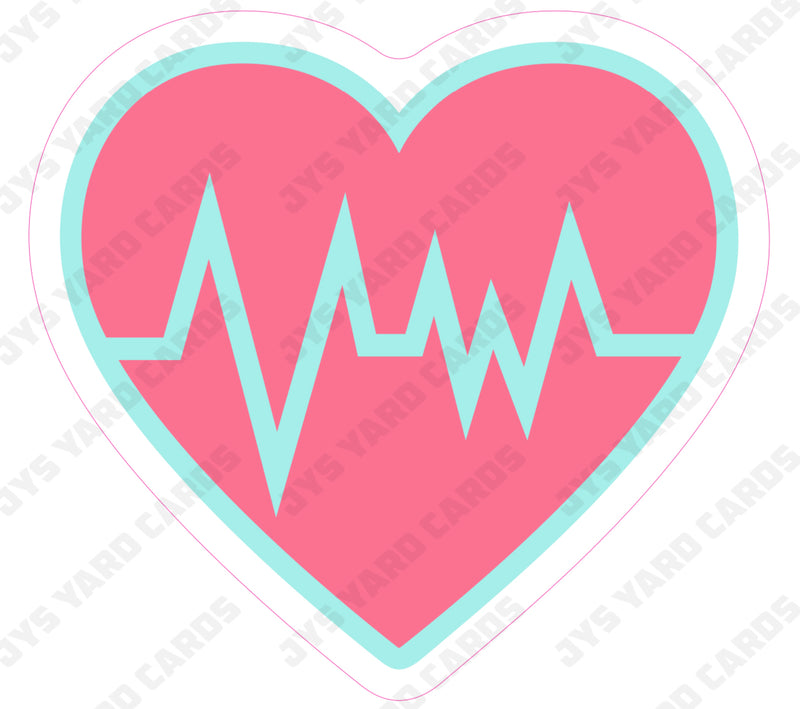 HEART PULSE - Yard Card Signs by JYS International