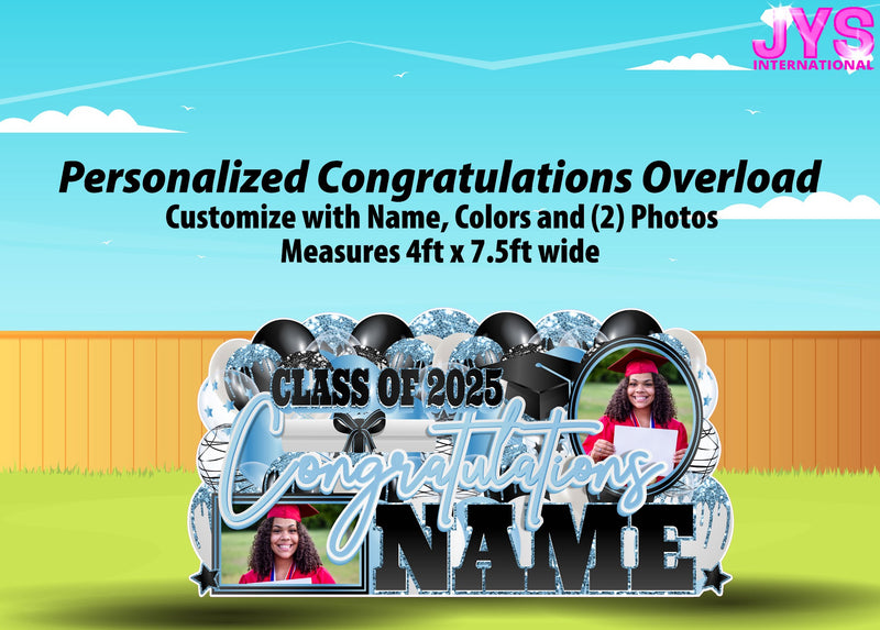 PERSONALIZED GRAD EZ FOLD: 2 SIZE OPTIONS