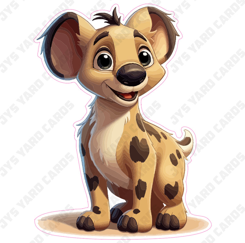 HYENA BABY - Yard Card Signs by JYS International