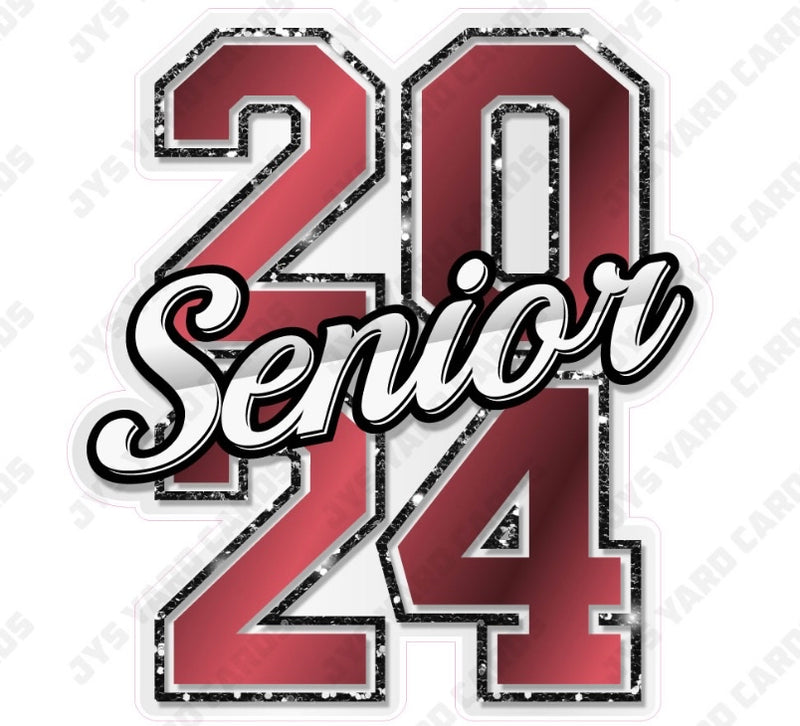 2024 Senior Keepsake: Pick Your Colors - Yard Card Signs by JYS International