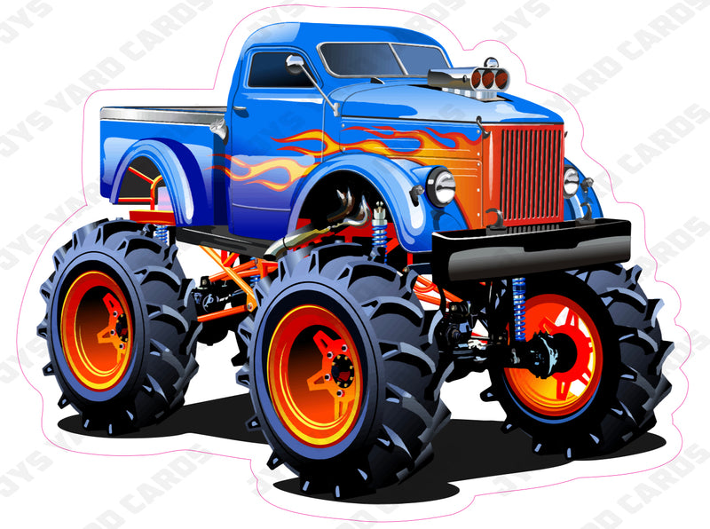 MONSTER TRUCK: 1 - Yard Card Signs by JYS International