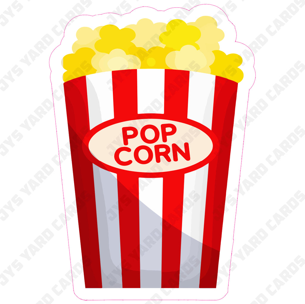 POPCORN - Yard Card Signs by JYS International