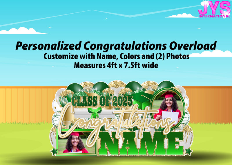 PERSONALIZED GRAD EZ FOLD: 2 SIZE OPTIONS