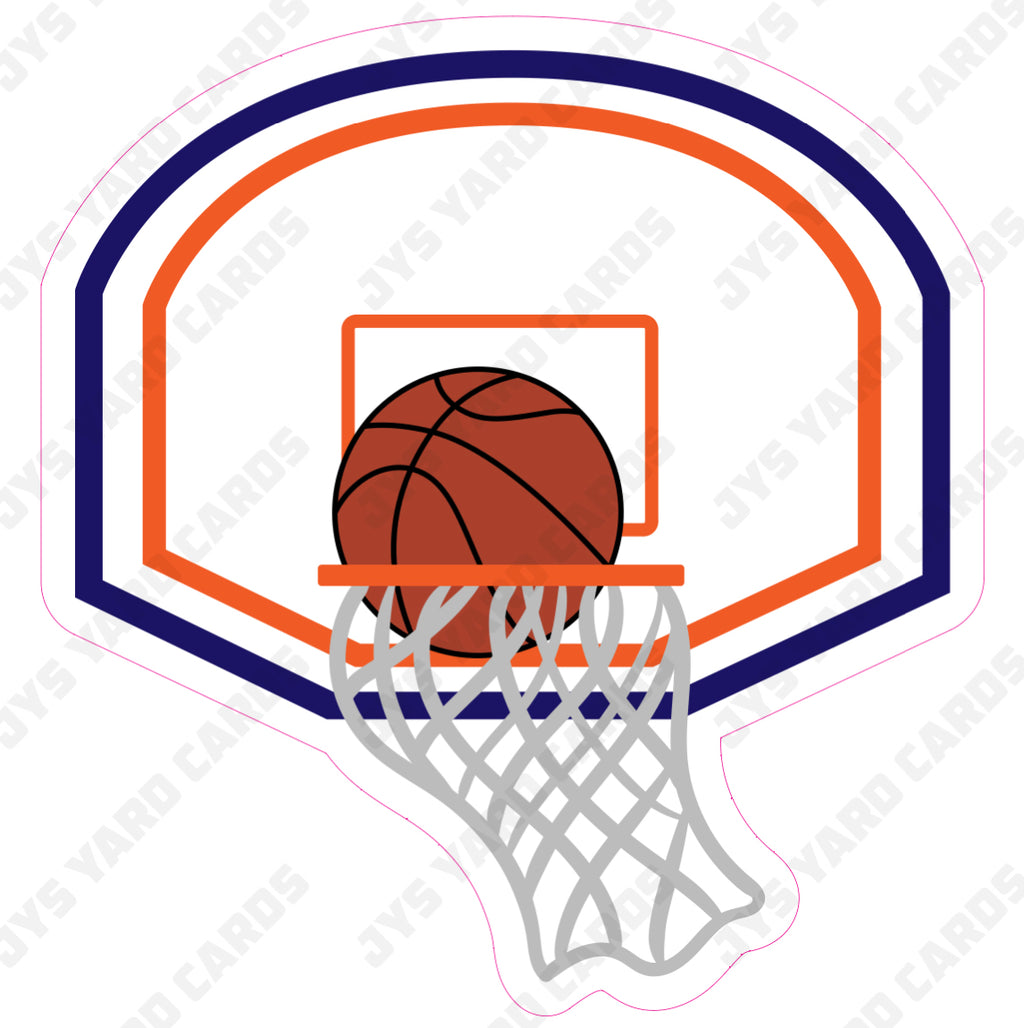 BASKETBALL HOOP - Yard Card Signs by JYS International