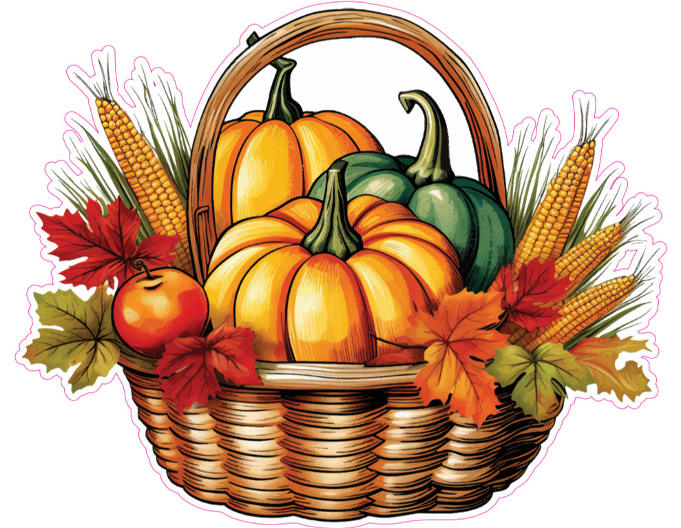 FALL PUMPKINS 1 - Yard Card Signs by JYS International