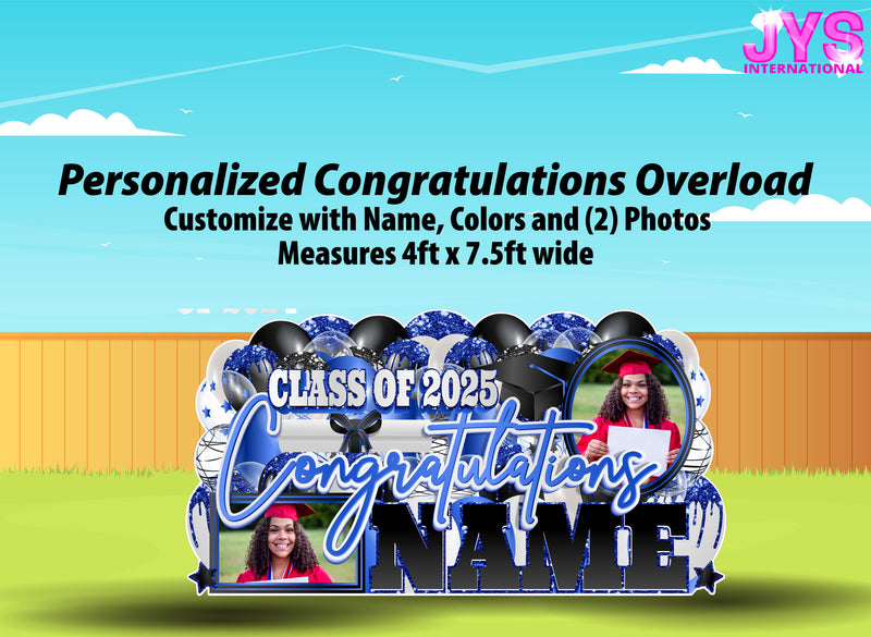 PERSONALIZED GRAD EZ FOLD: 2 SIZE OPTIONS