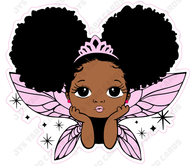 LITTLE PRINCESS WITH WINGS - Yard Card Signs by JYS International