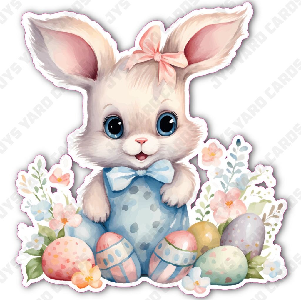 EASTER BUNNY 1 - Yard Card Signs by JYS International