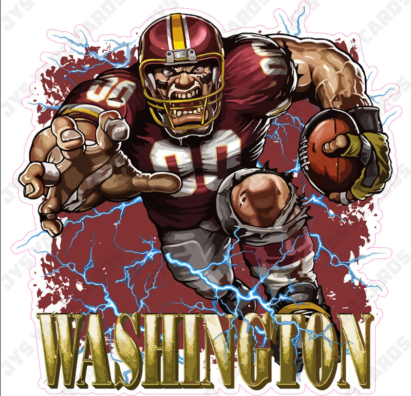 WASHINGTON MASCOT - Yard Card Signs by JYS International