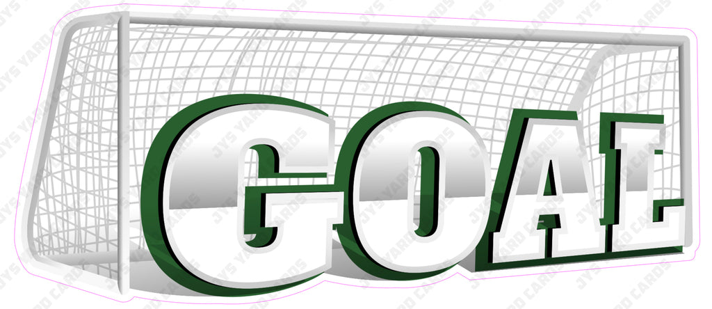 SOCCER GOAL - Yard Card Signs by JYS International