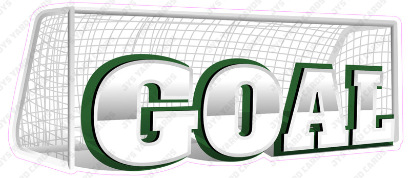 SOCCER GOAL - Yard Card Signs by JYS International