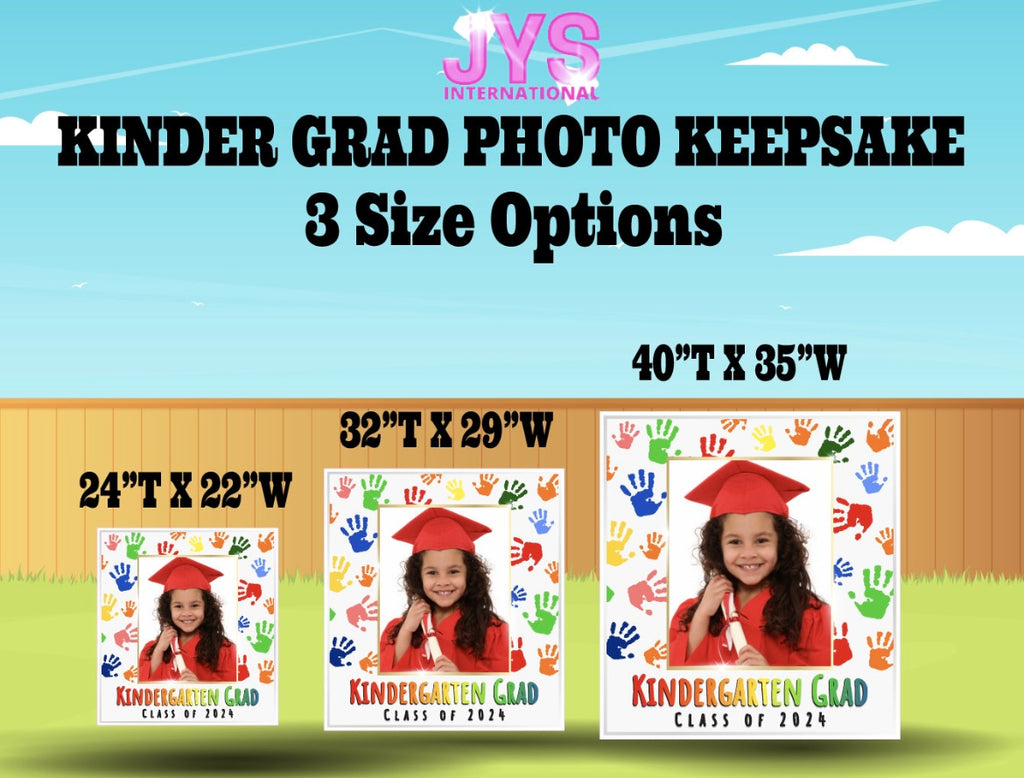 KINDER GRAD PHOTO KEEPSAKE: MULTI-PACKS - Yard Card Signs by JYS International