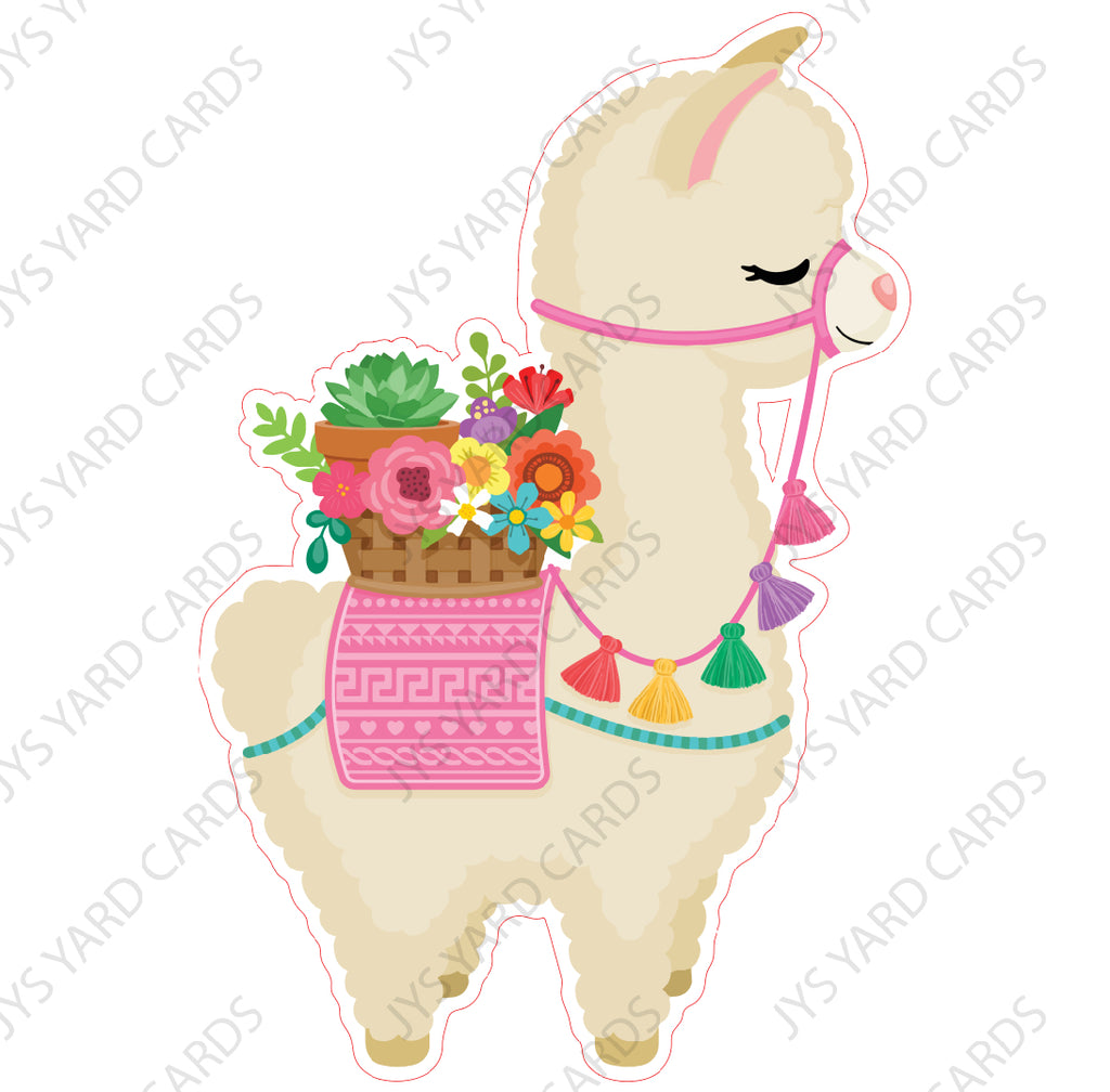 LLAMA 1 - Yard Card Signs by JYS International