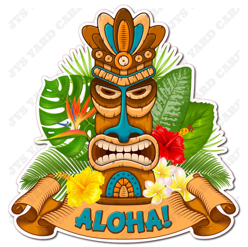 ALOHA 5 - Yard Card Signs by JYS International