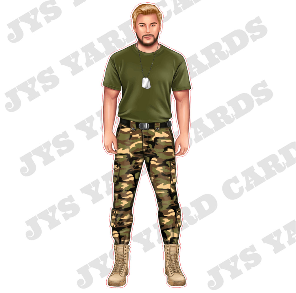 LIGHT SOLIDER 2 - Yard Card Signs by JYS International