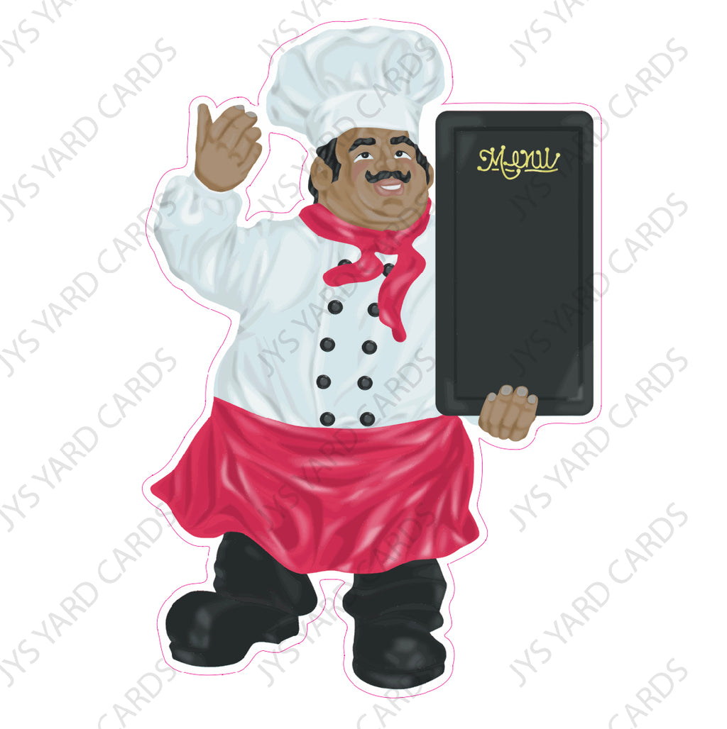 KITCHEN CHEF - Yard Card Signs by JYS International