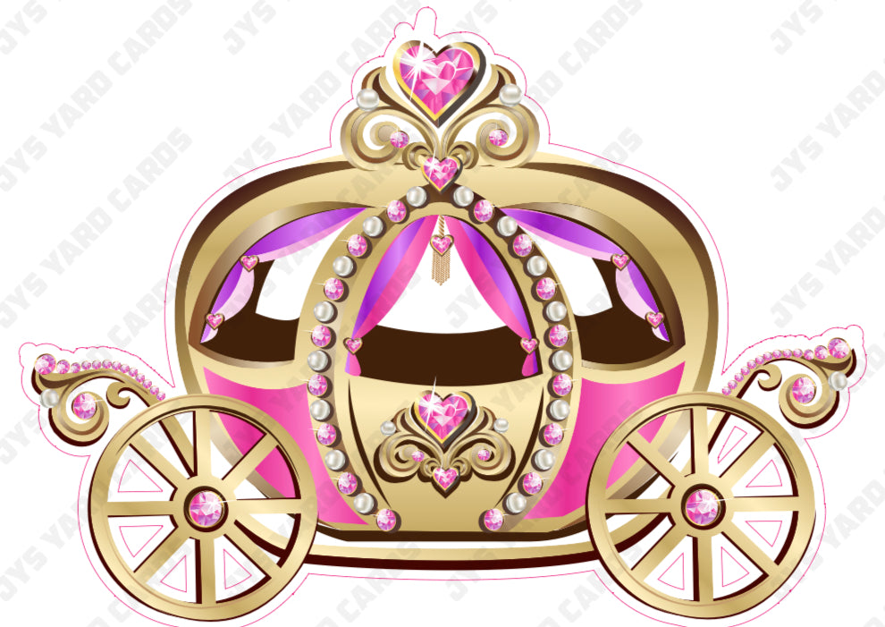 CARRIAGE PRINCESS - Yard Card Signs by JYS International