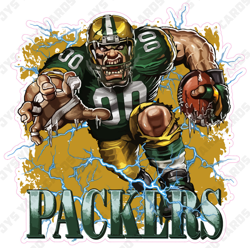 PACKERS MASCOT - Yard Card Signs by JYS International