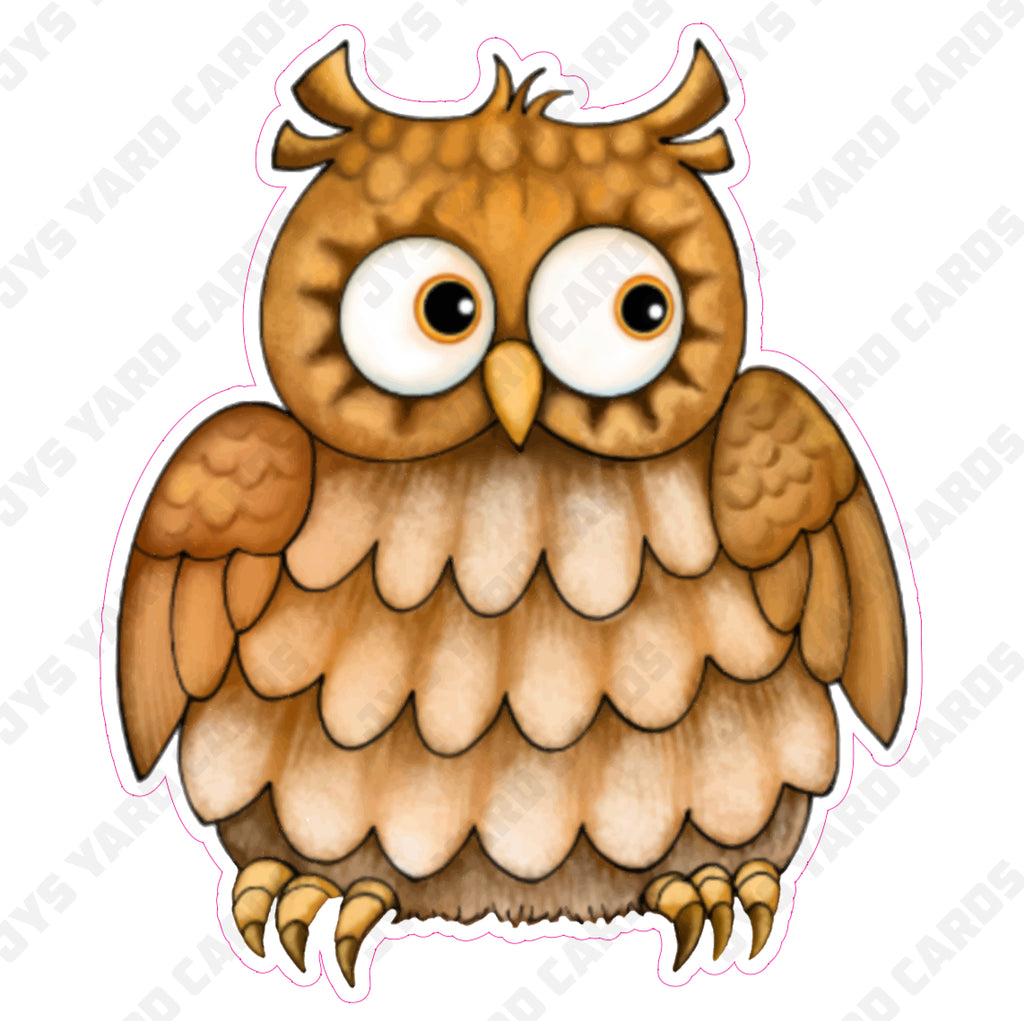 OWL - Yard Card Signs by JYS International