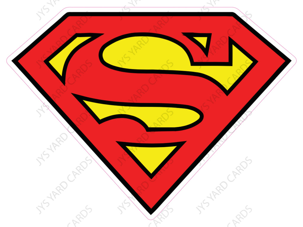 SUPERMAN 5 - Yard Card Signs by JYS International