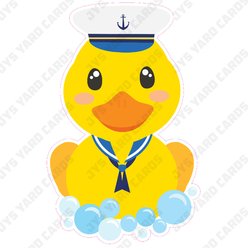 SAILOR RUBBER DUCK - Yard Card Signs by JYS International