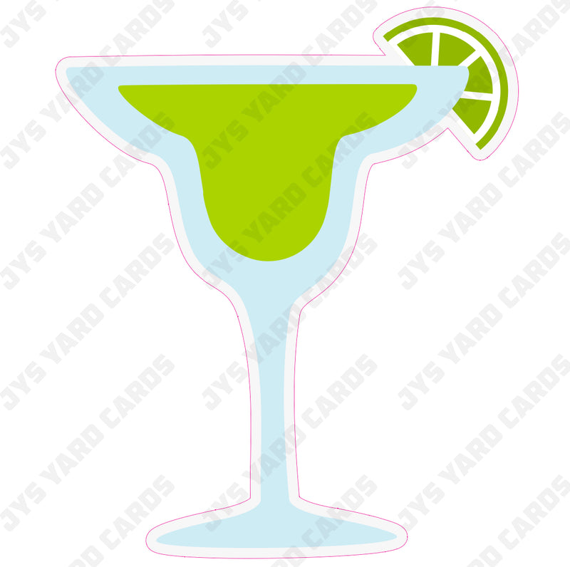 MARGARITA COCKTAIL - Yard Card Signs by JYS International