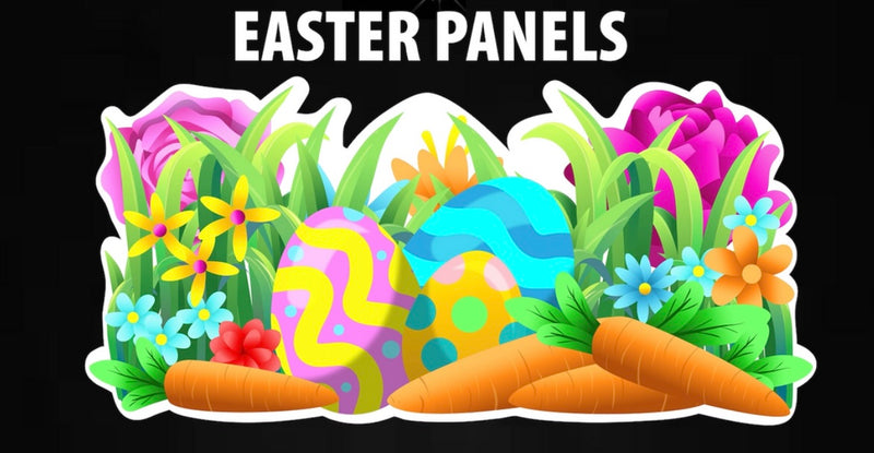 EASTER PANEL SINGLE - Yard Card Signs by JYS International