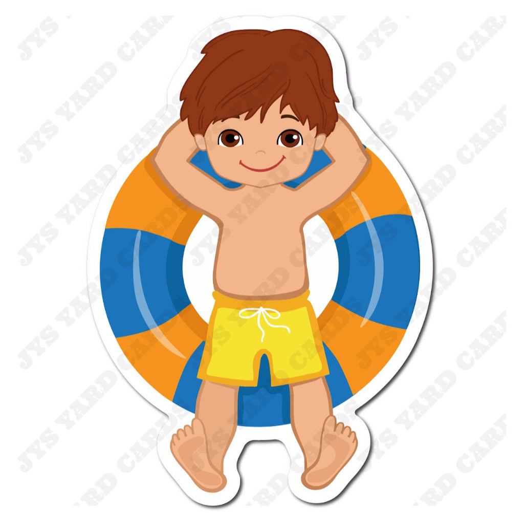 POOL KIDS 5 - Yard Card Signs by JYS International