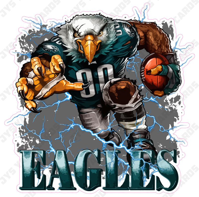 EAGLES MASCOT - Yard Card Signs by JYS International