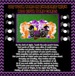 WITCHES BOO: HALF SHEET - Yard Card Signs by JYS International