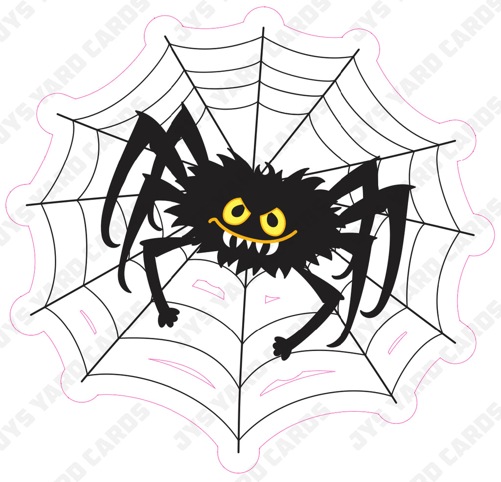 WITCH SPIDER - Yard Card Signs by JYS International