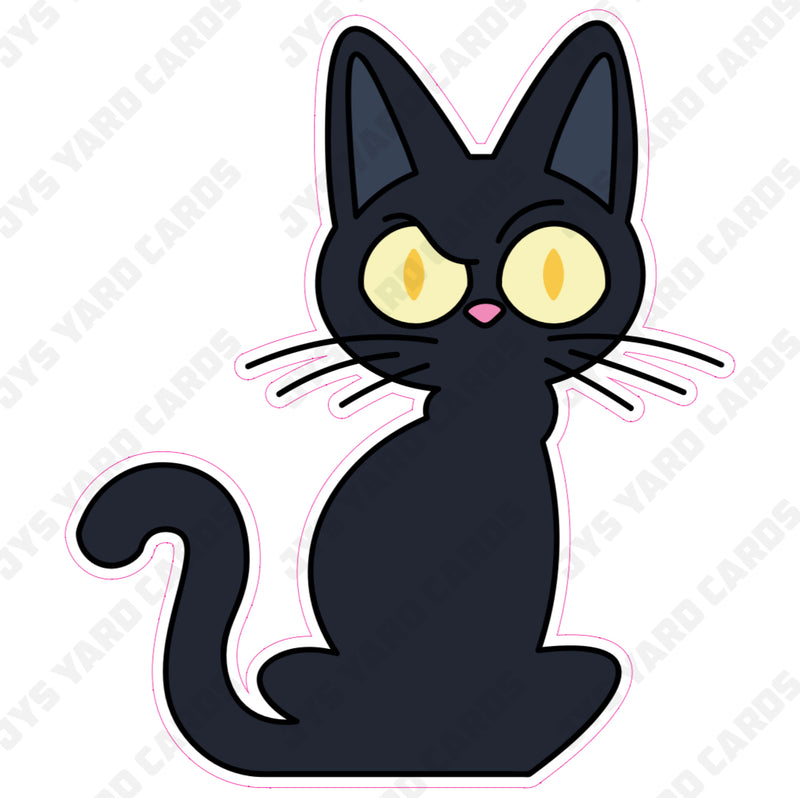 HOCUS POCUS 5 BLACK CAT - Yard Card Signs by JYS International